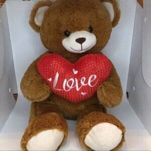 Dan Dee Teddy Bear Valentine Love Stuffed Animal Plush